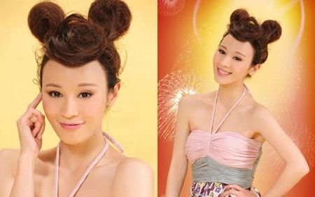 靓女星2011初春秀出新发型(组图)