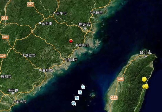 快讯:莆田仙游连续发生两次地震 震级不到3级