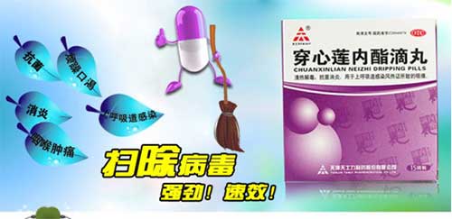 专家建议:穿心莲和柴胡联合用药 有效地击退肆虐的流感